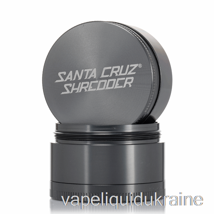 Vape Ukraine Santa Cruz Shredder 2.2inch Medium 4-Piece Grinder Grey (53mm)